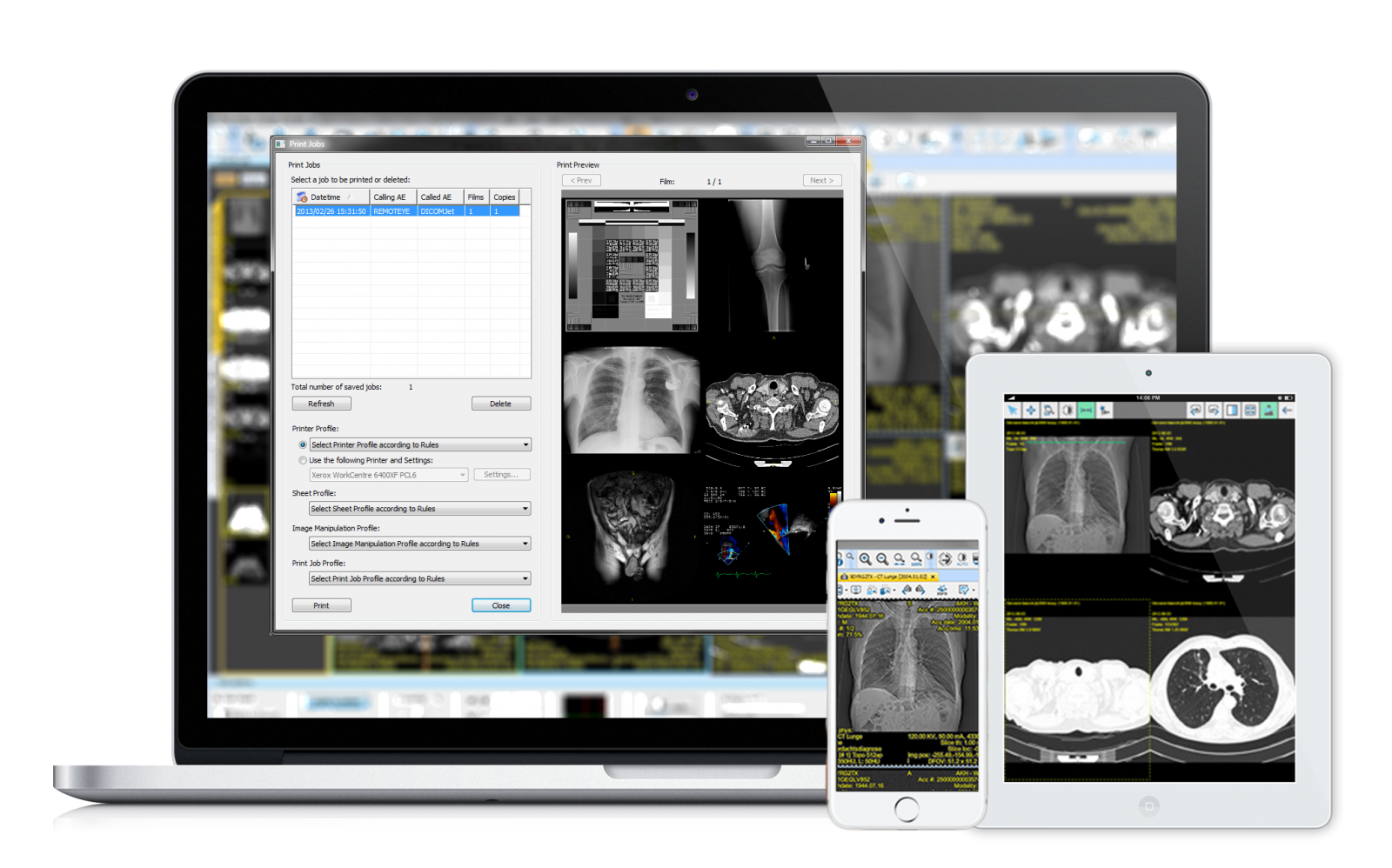 visor dicom para tabletas y telefonos